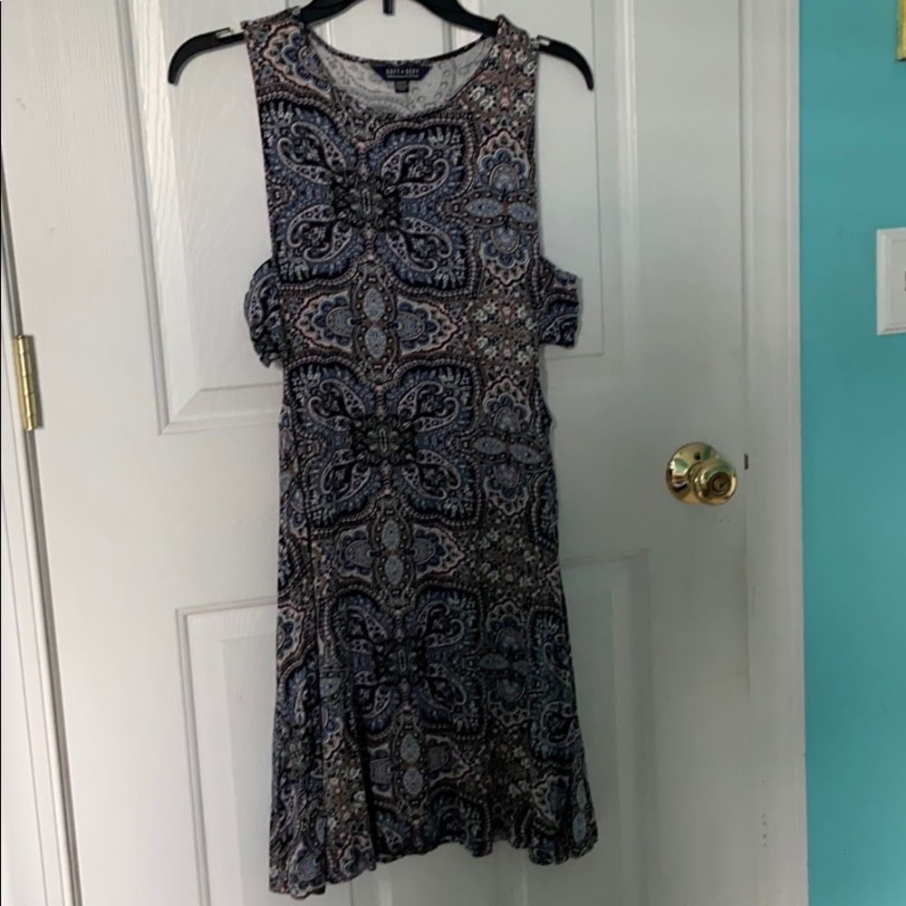 American eagle patterned swing dress